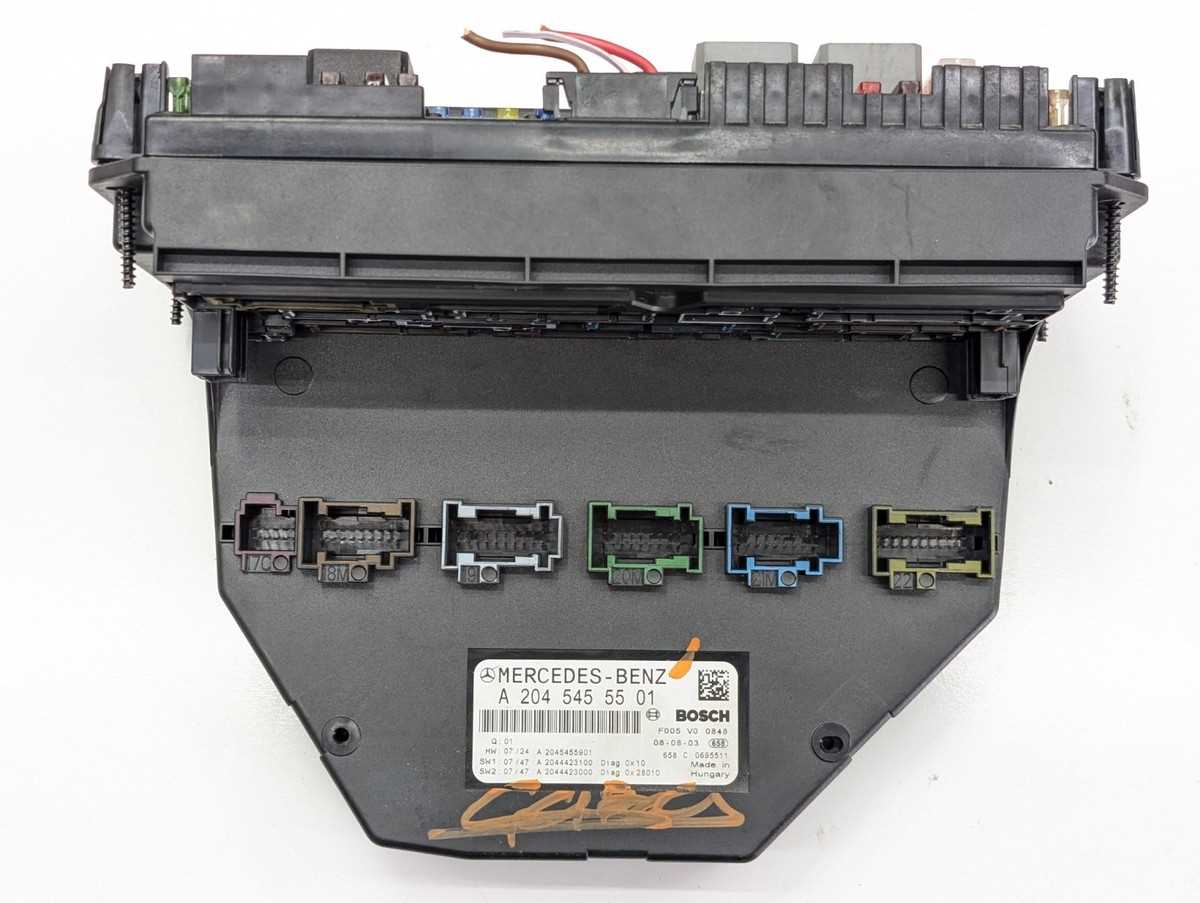 08 mercedes c300 fuse diagram