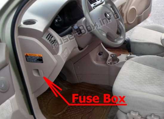 08 kia sportage fuse diagram