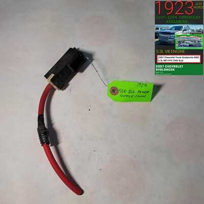 09 chevy avalanche fuse box diagram