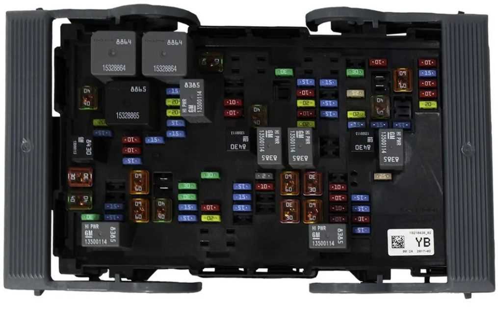 09 tahoe fuse panel diagram