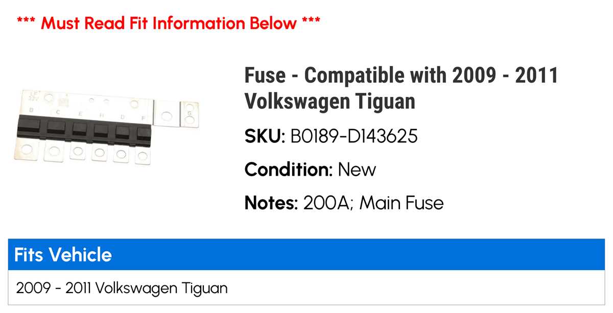 09 vw tiguan fuse box diagram