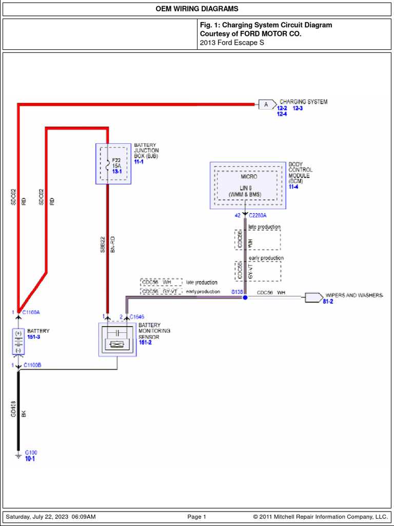 13 ford escape 1.6 fuse box diagram