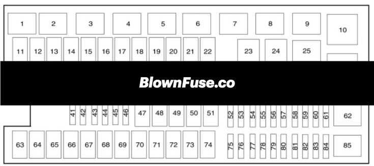 14 ford f350 fuse diagram