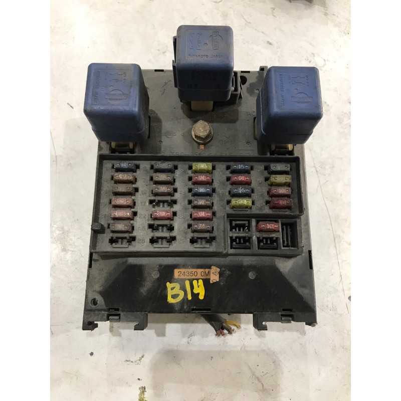 15 sentra fuse box diagram