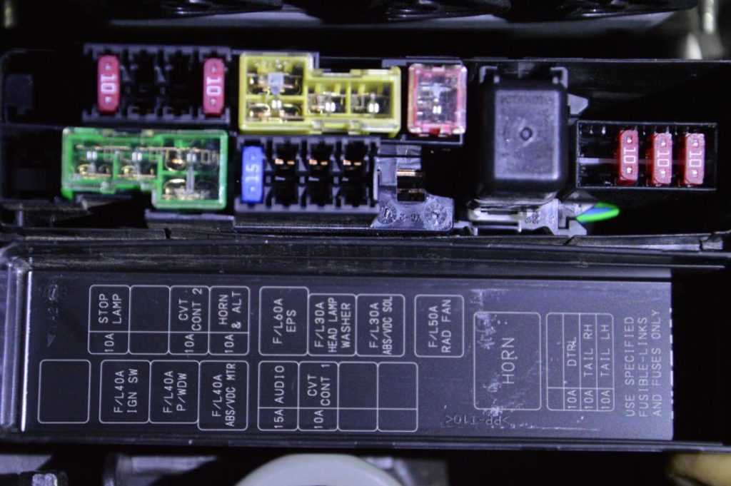 15 sentra fuse box diagram