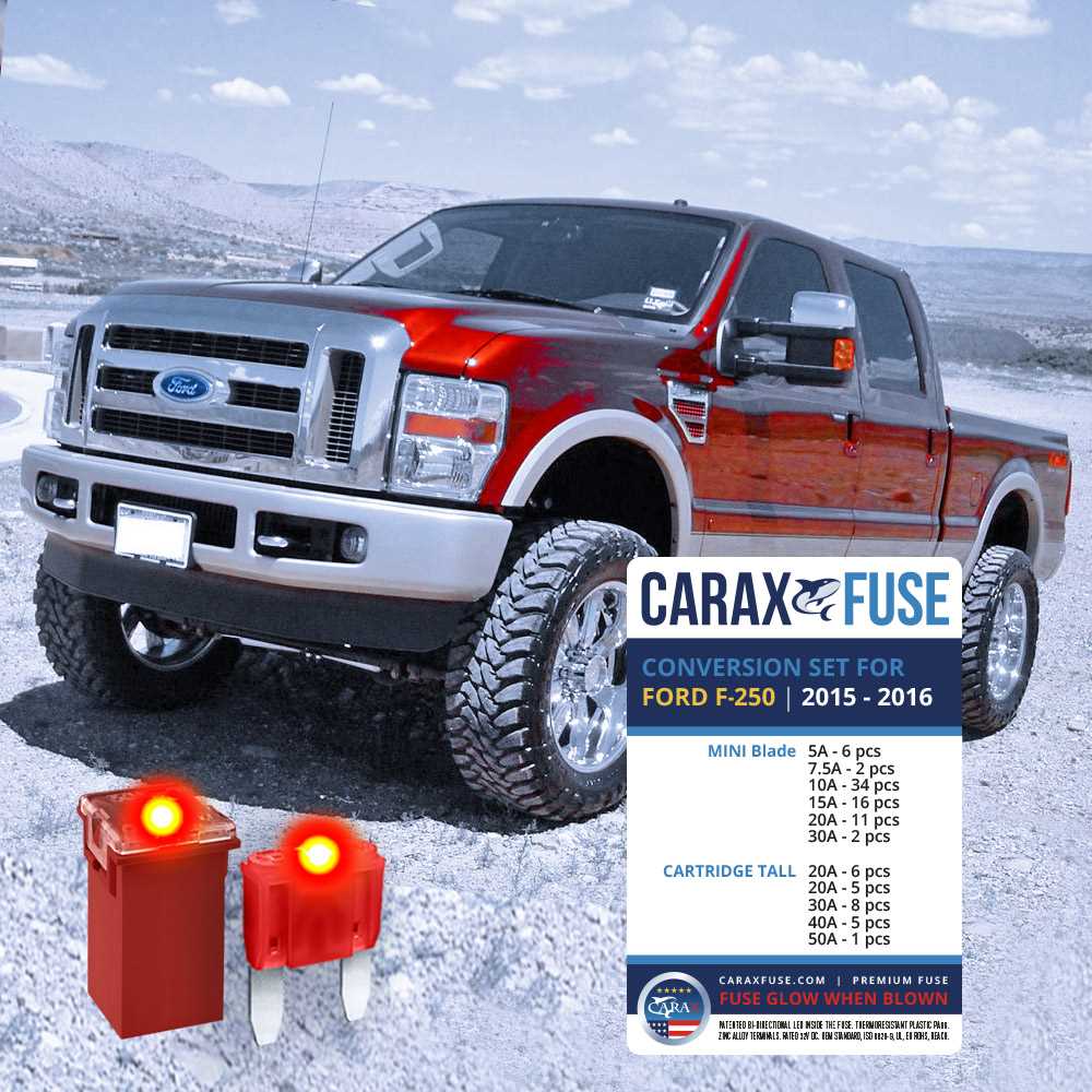 16 f250 fuse diagram