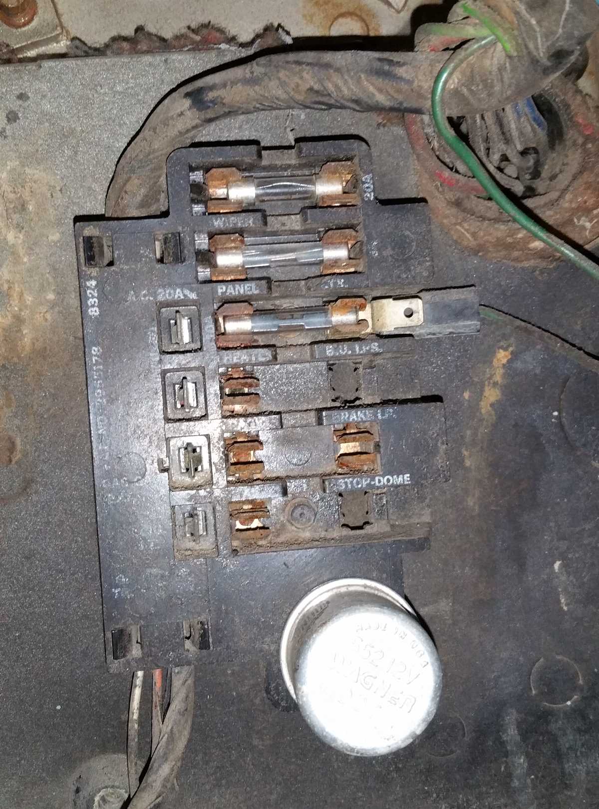 1966 chevy bel air fuse panel diagram