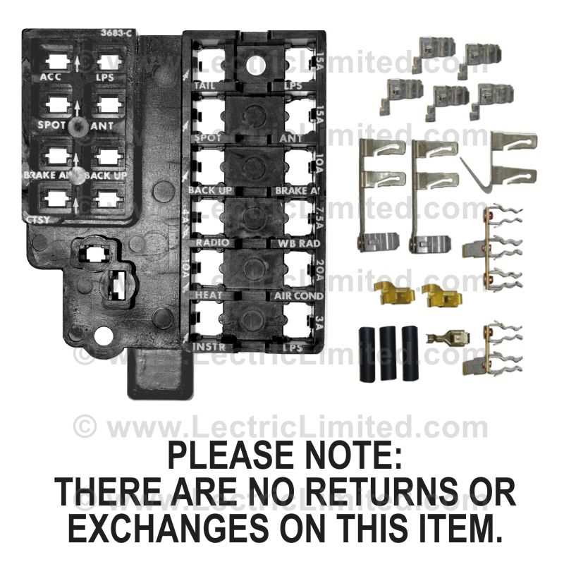 1971 chevelle fuse box diagram