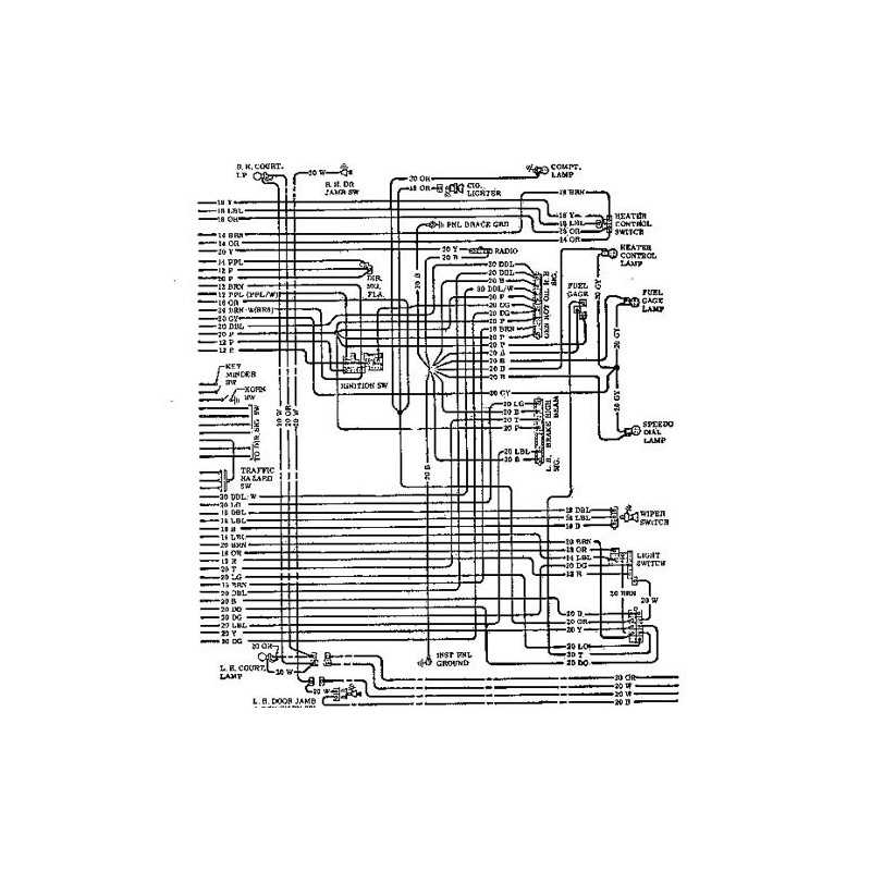 1971 chevelle fuse panel diagram