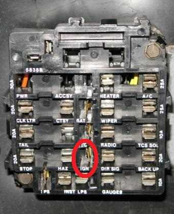 1972 el camino fuse box diagram
