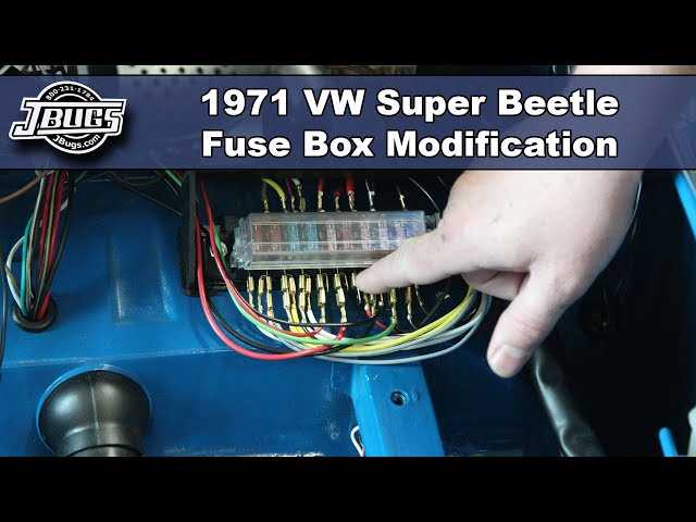1972 vw bug fuse diagram