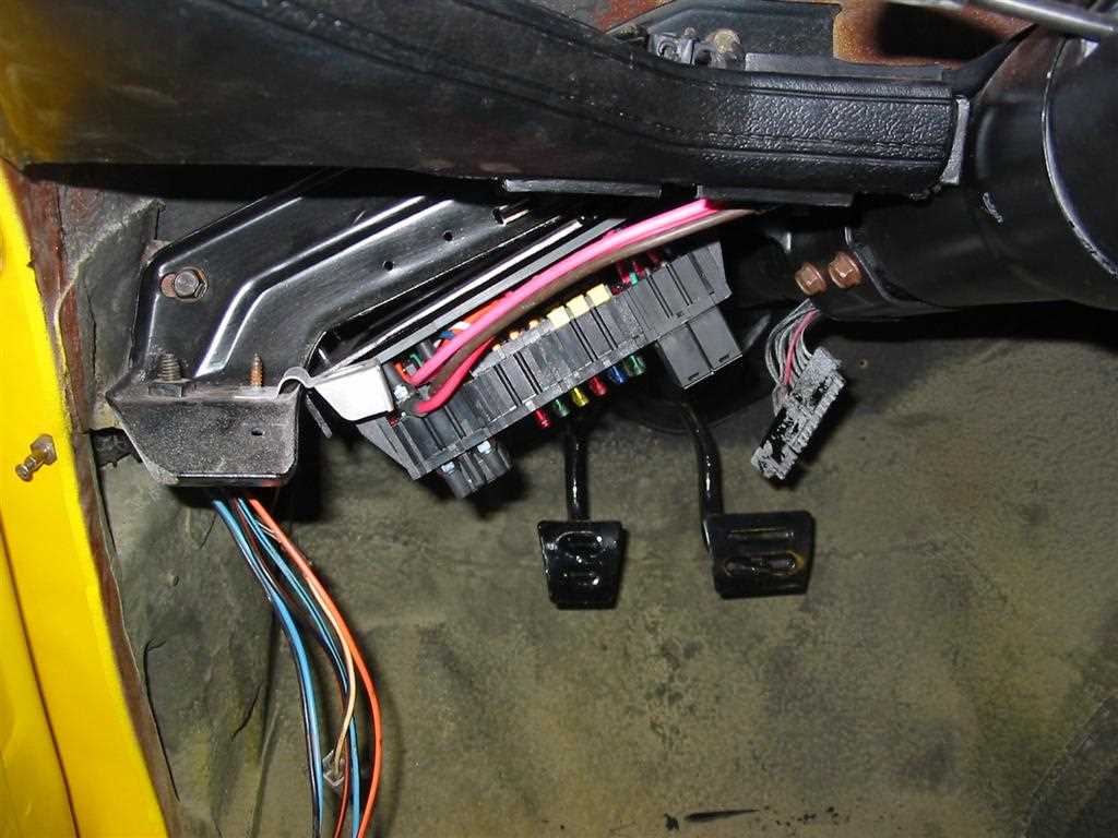 1973 camaro fuse box diagram