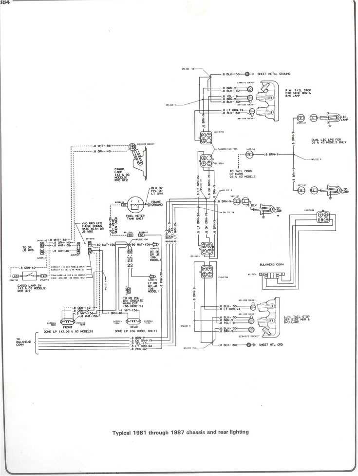 1978 chevy el camino fuse box diagram