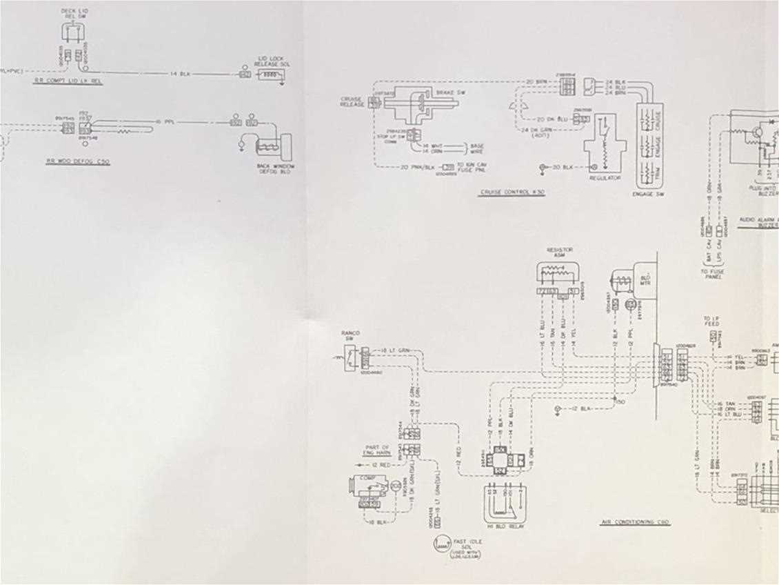1978 el camino fuse box diagram
