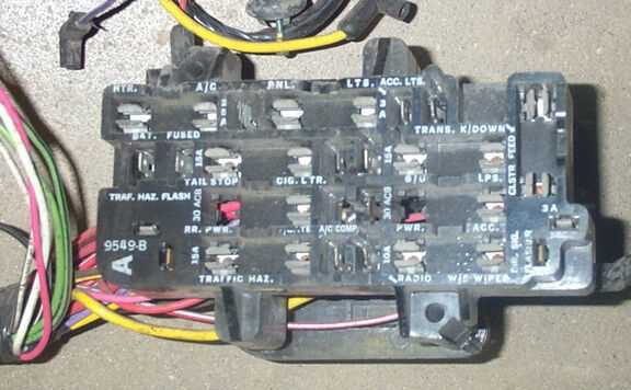 1978 jeep cj5 fuse box diagram