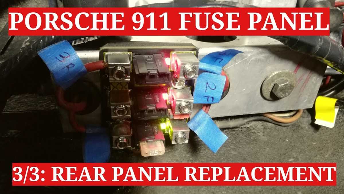 1978 porsche 911sc fuse box diagram