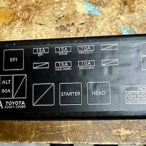 1980 f250 fuse box diagram
