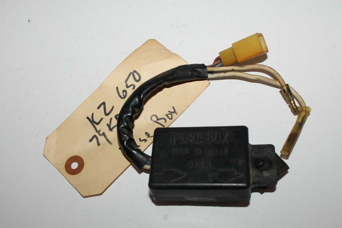 1981 kz650 fuse box wire diagram