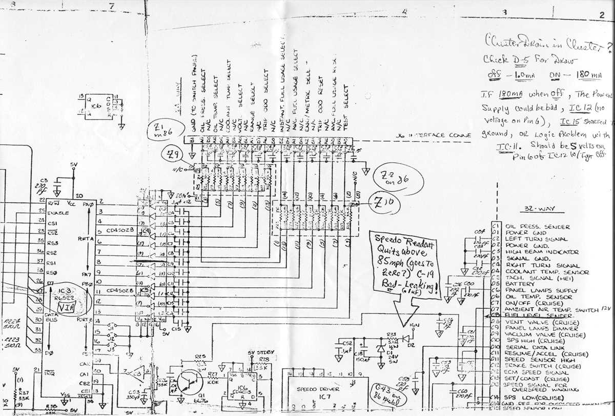 1981 corvette fuse panel diagram