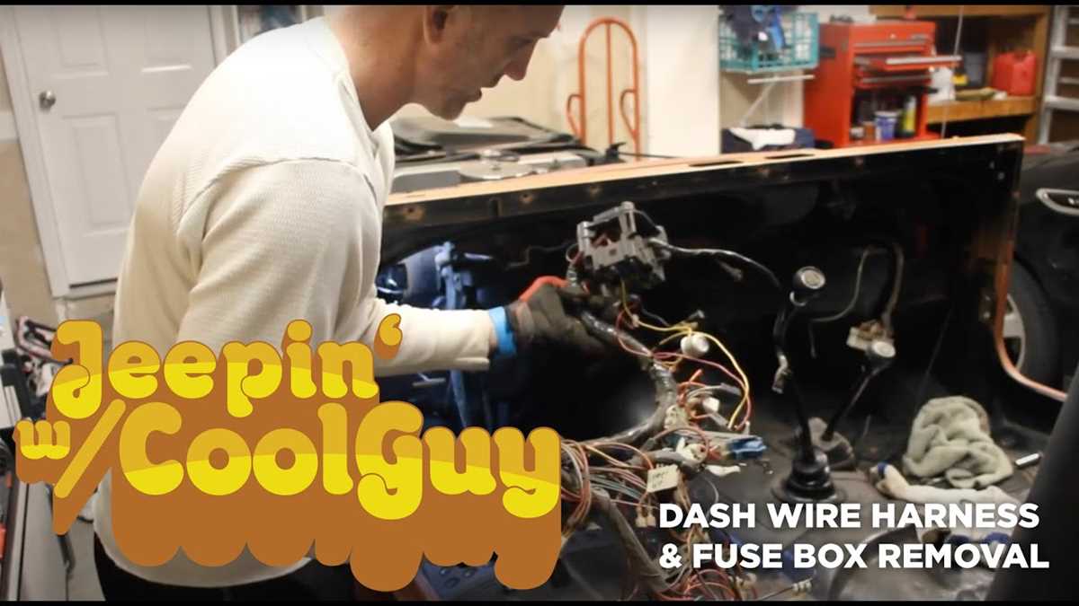 1982 jeep cj7 fuse box diagram