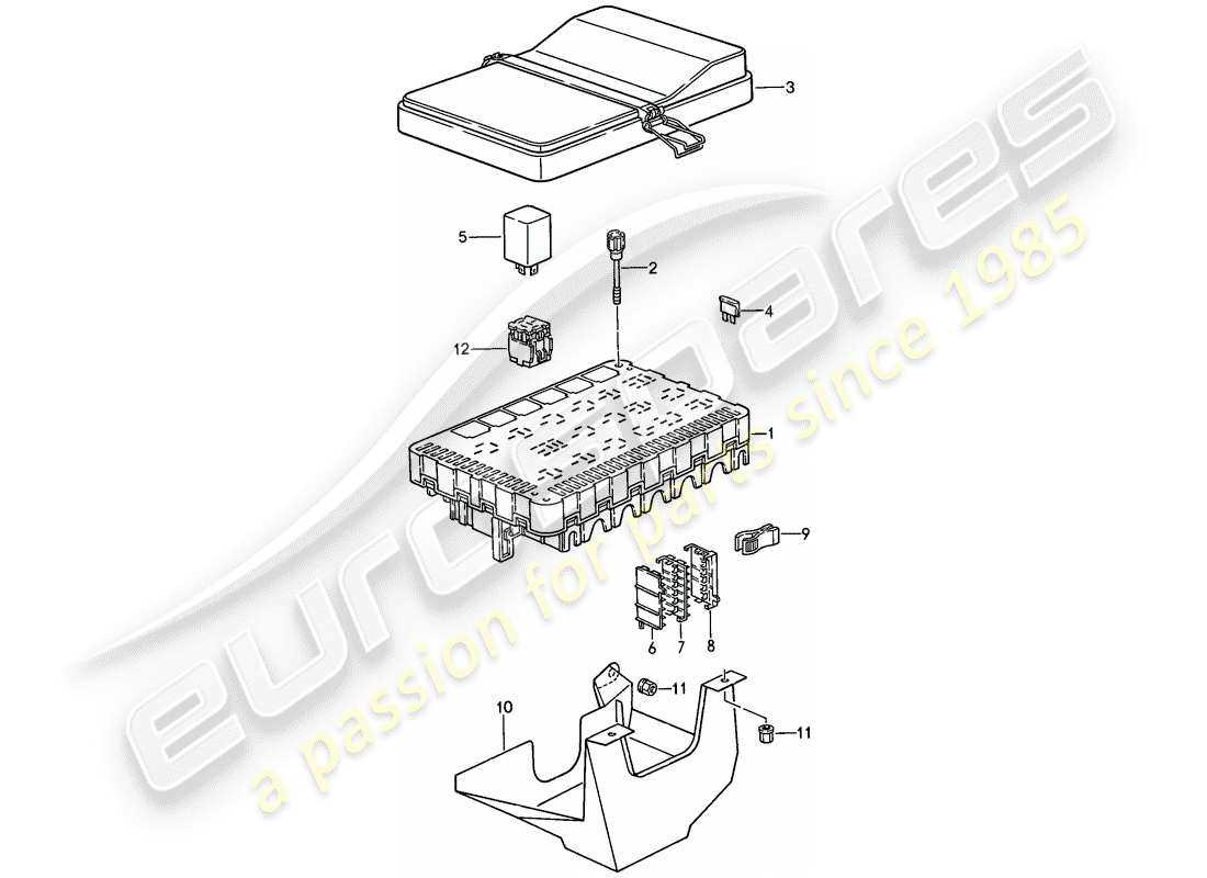 1983 porsche 944 fuse box diagram
