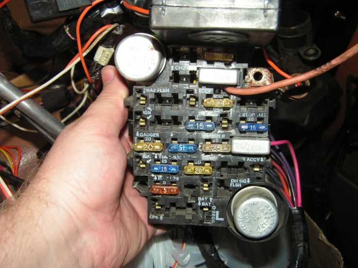 1984 chevy g10 van fuse box diagram