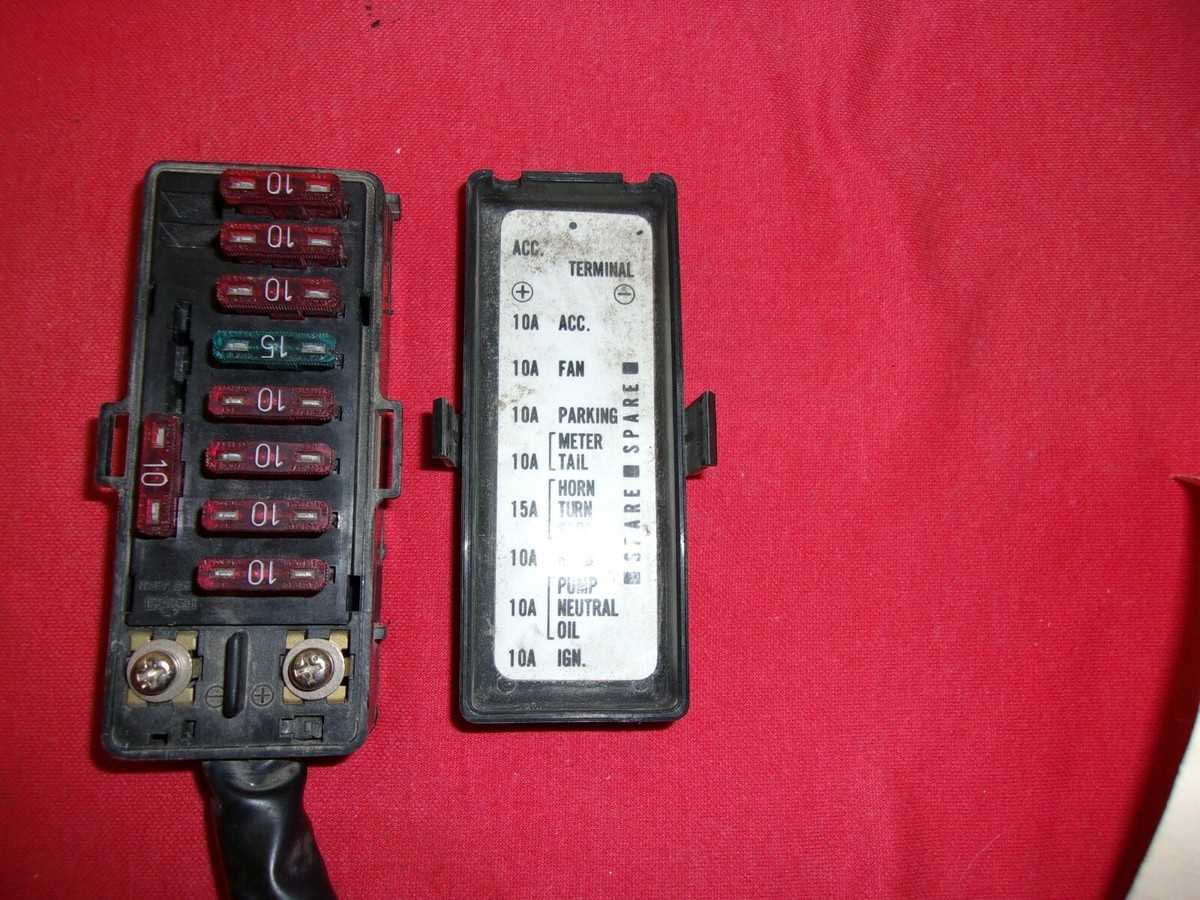 1984 honda goldwing fuse box diagram
