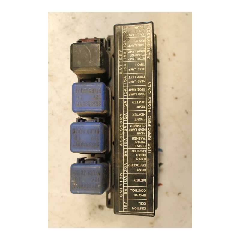 1984 nissan 720 fuse box diagram