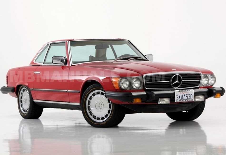 1985 mercedes sl 560 fuse diagram