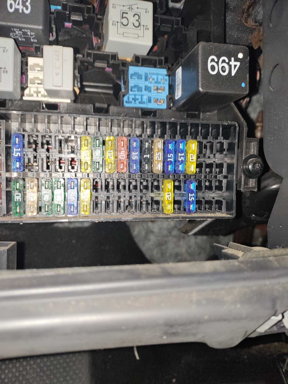 1986 jetta diesel fuse box diagram