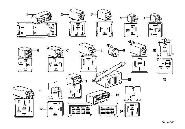 1986 bmw 325e fuse box diagram