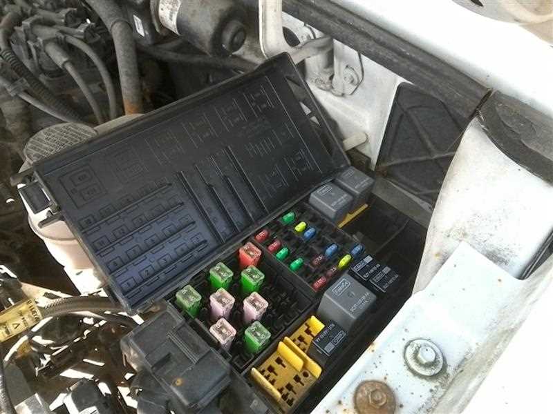 1986 ford ranger fuse box diagram