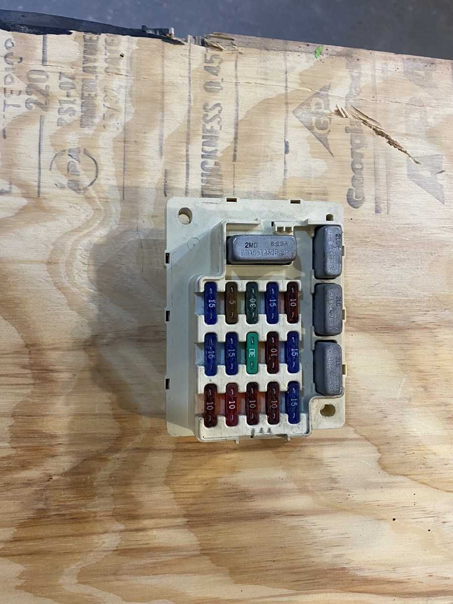 1988 ford thunderbird fuse box diagram