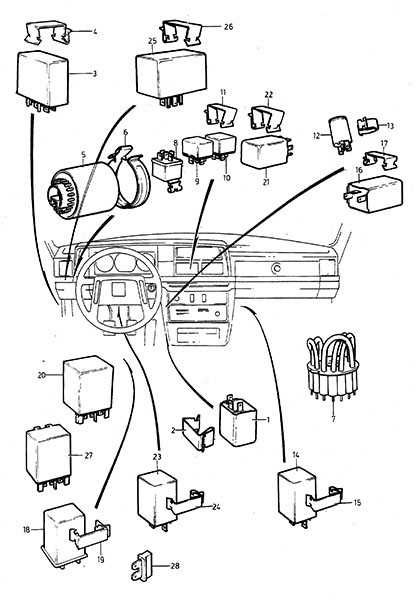 1988 volvo 240 fuse diagram