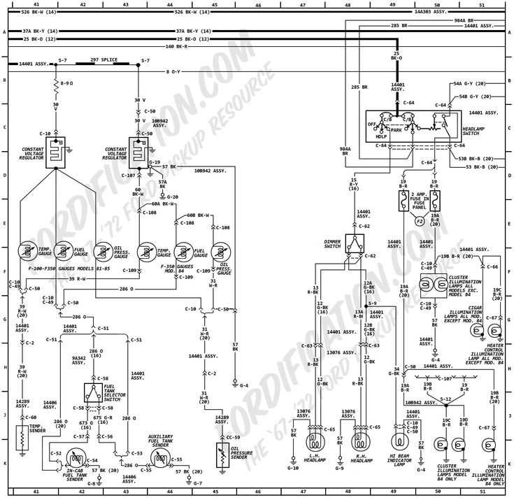1988 ford thunderbird fuse wiring diagram