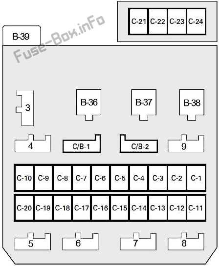 1988 isuzu pickup fuse box diagram