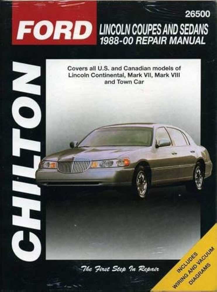 1988 lincoln tow car fuse box diagram