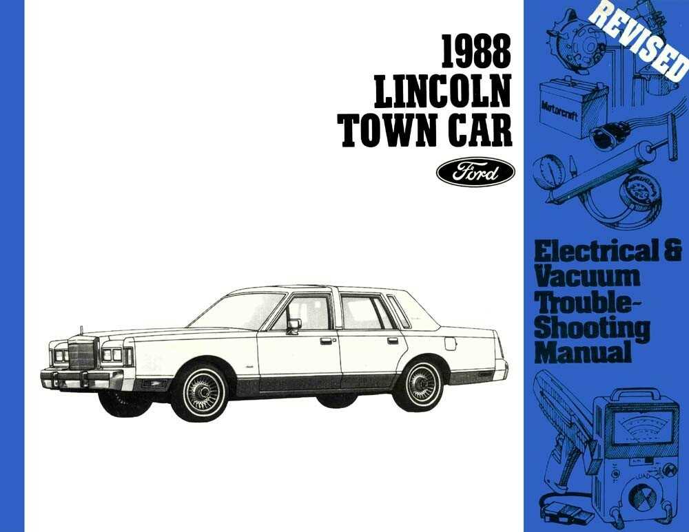 1988 lincoln tow car fuse box diagram