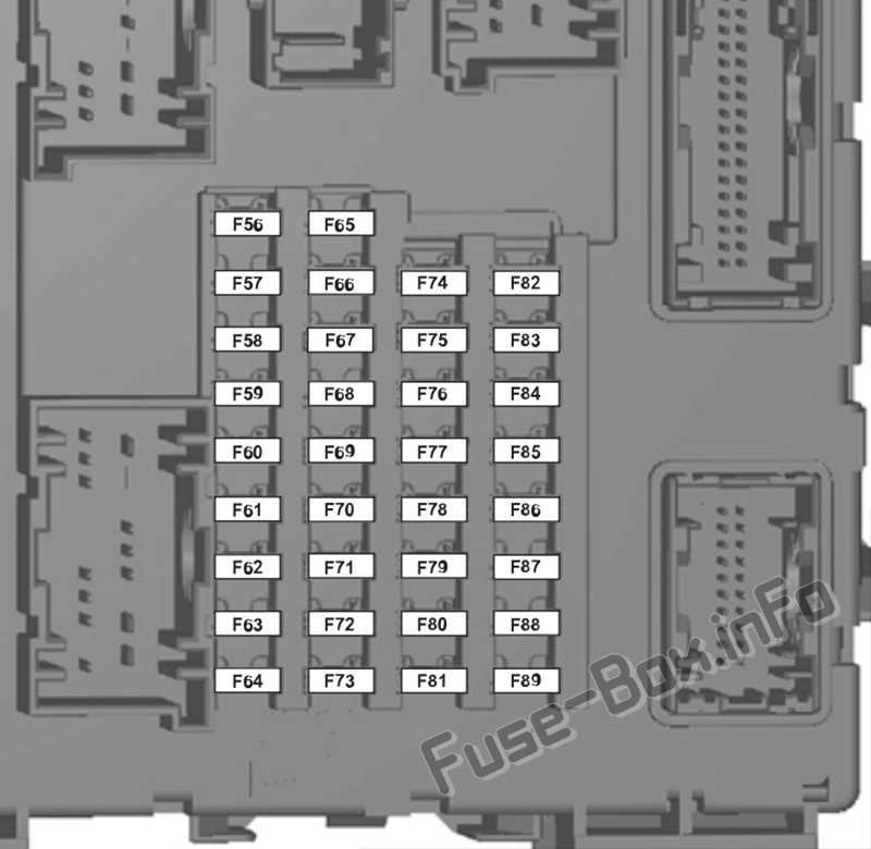 1989 ford ranger fuse panel diagram