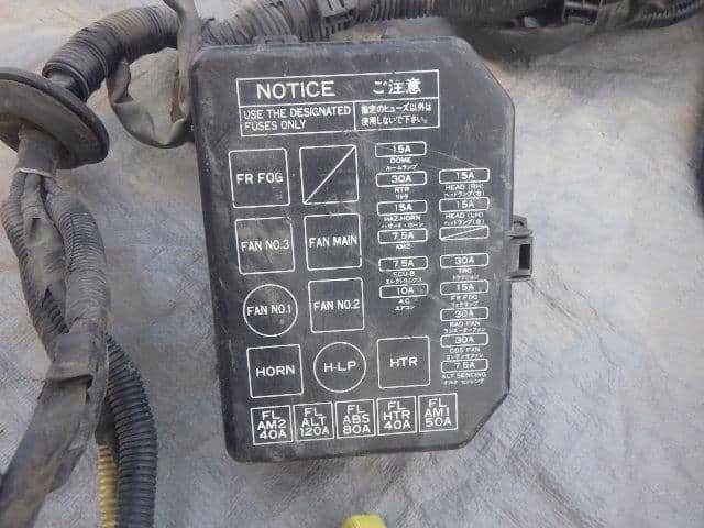 1989 mr2 fuse box diagram