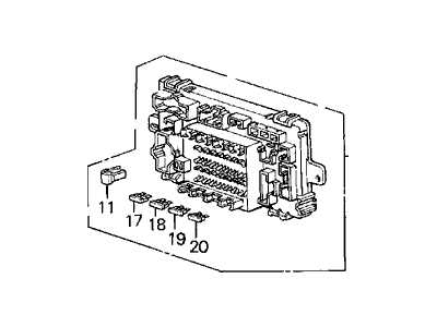 1989 acura legend fuse box diagram 1989 acura legend fuse box diagram