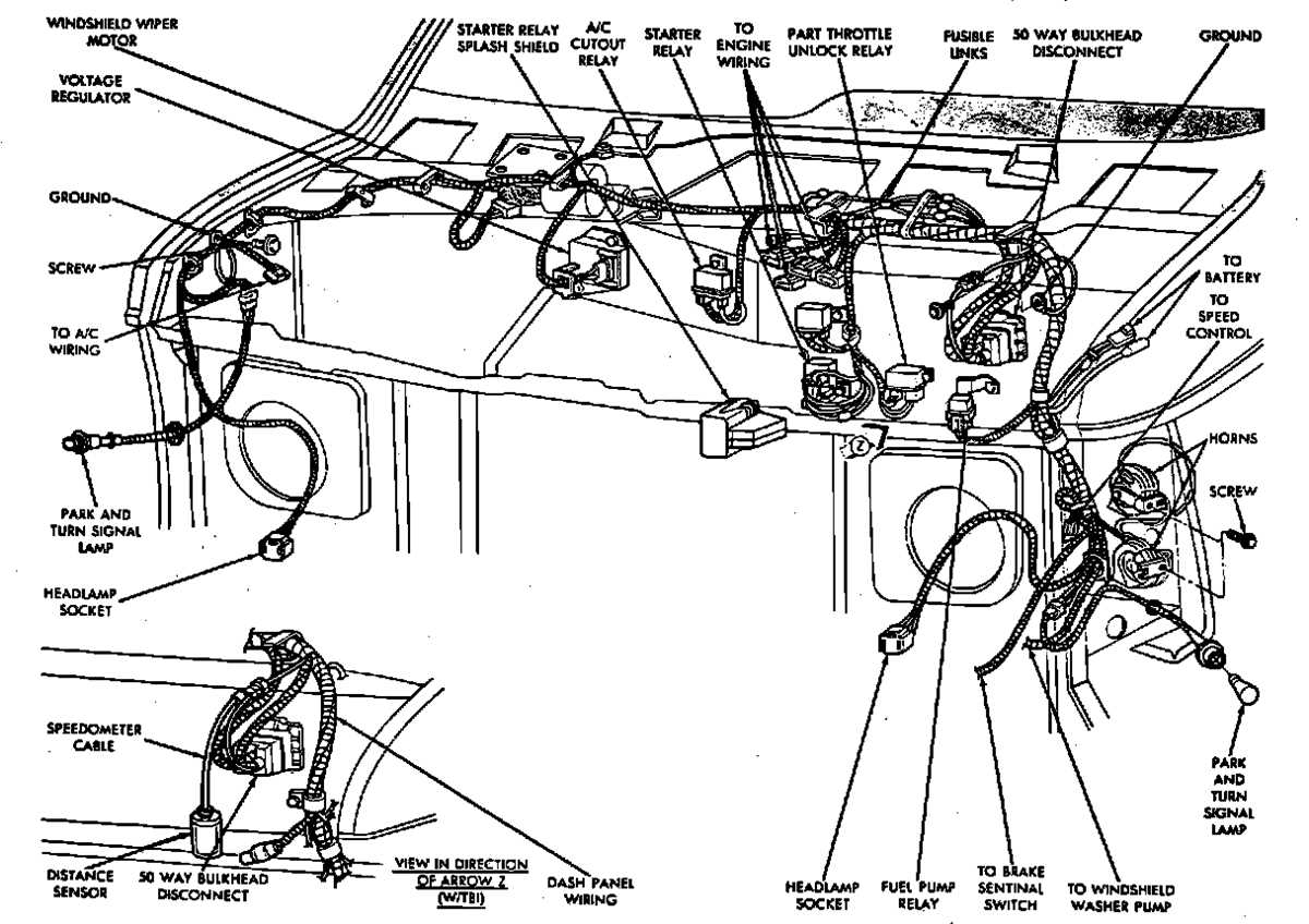1989 dodge ram fuse box diagram