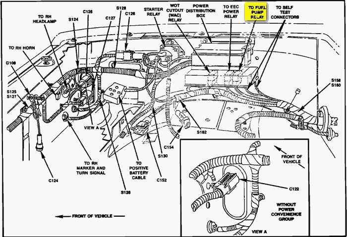 1989 ford ranger fuse box diagram