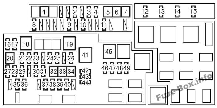 1989 toyota 4runner fuse box diagram