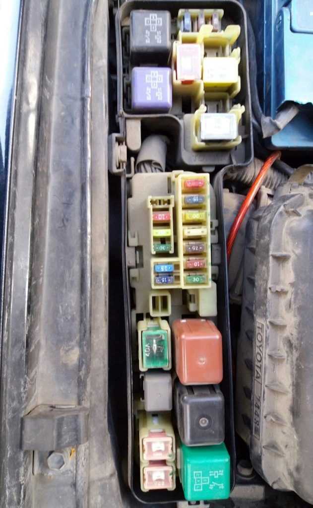 1989 toyota celica convertible fuse box diagram