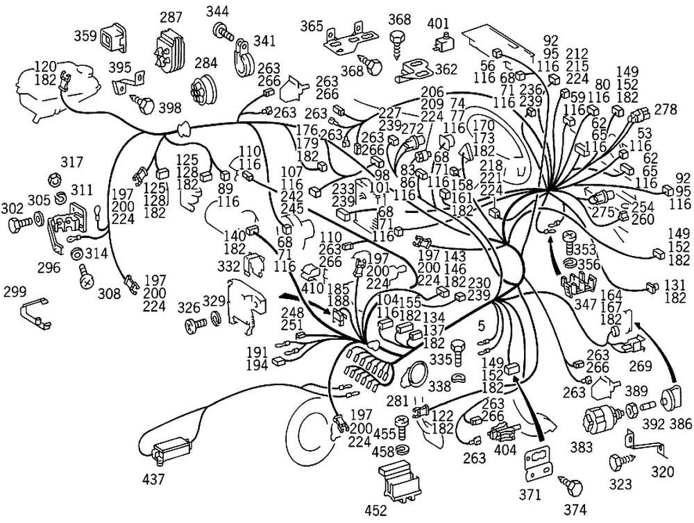 1990 300sel mercedez fuse diagram
