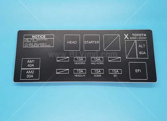 1990 f150 fuse box diagram