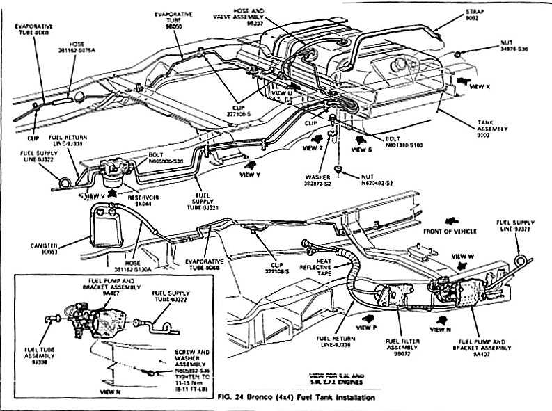 1990 ford bronco fuse box wire diagram