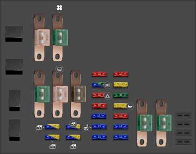 1990 honda accord ex under hood fuse relay box diagram