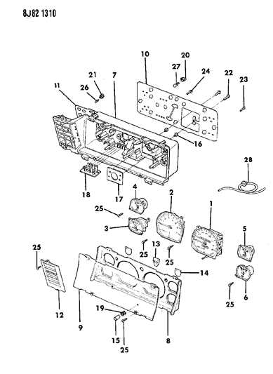 1990 jeep comanche fuse box diagram